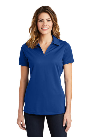 Sport-Tek Ladies PosiCharge Active Textured Polo (True Royal)