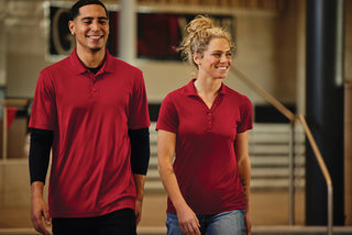 Sport-Tek Ladies PosiCharge Re-Compete Polo (Deep Red)