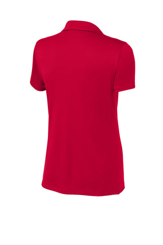 Sport-Tek Ladies PosiCharge Re-Compete Polo (Deep Red)