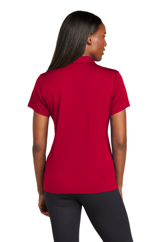 Sport-Tek Ladies PosiCharge Re-Compete Polo (Deep Red)