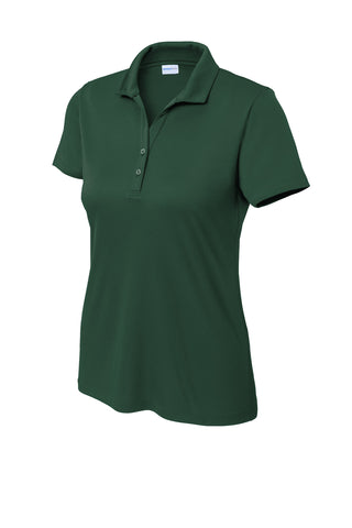 Sport-Tek Ladies PosiCharge Re-Compete Polo (Forest Green)