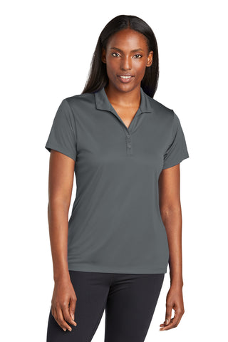 Sport-Tek Ladies PosiCharge Re-Compete Polo (Iron Grey)