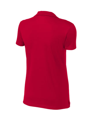 Sport-Tek Ladies UV Micropique Polo (Deep Red)