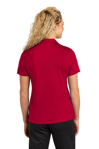 Sport-Tek Ladies UV Micropique Polo (Deep Red)