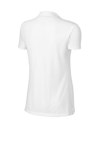 Sport-Tek Ladies UV Micropique Polo (White)