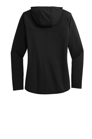 Sport-Tek Ladies Circuit Hooded Full-Zip (Deep Black)