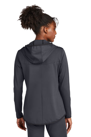 Sport-Tek Ladies Circuit Hooded Full-Zip (Graphite)