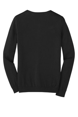 Port Authority Ladies Cardigan Sweater (Black)