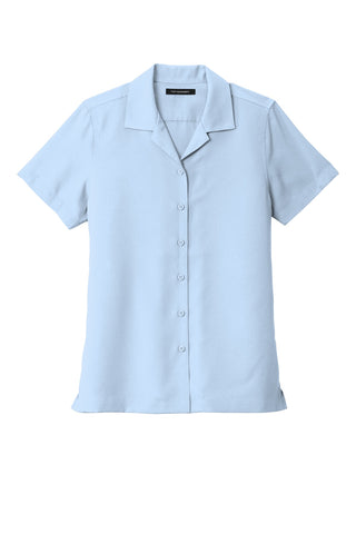 Port Authority Ladies Short Sleeve Performance Staff Shirt (Cloud Blue)