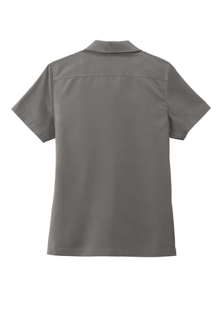 Port Authority Ladies Short Sleeve Performance Staff Shirt (Graphite)