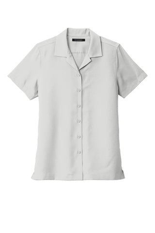 Port Authority Ladies Short Sleeve Performance Staff Shirt (Silver)