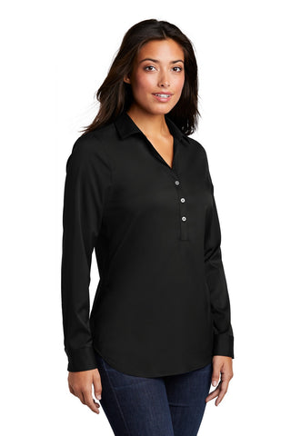 Port Authority Ladies City Stretch Tunic (Black)