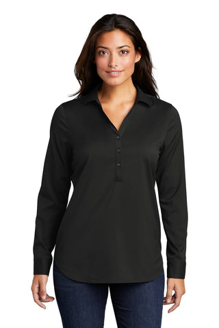 Port Authority Ladies City Stretch Tunic (Black)