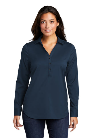 Port Authority Ladies City Stretch Tunic (River Blue Navy)