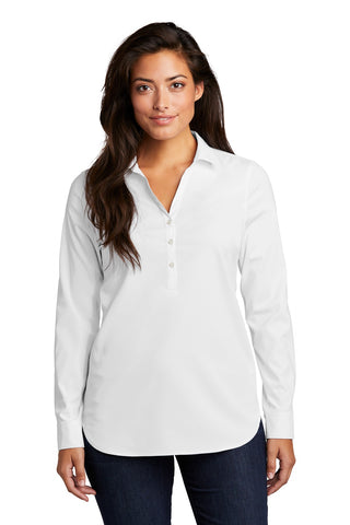 Port Authority Ladies City Stretch Tunic (White)