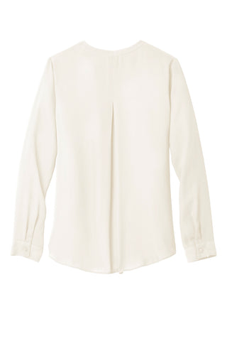 Port Authority Ladies Wrap Blouse (Ivory Chiffon)