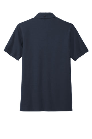 Mercer+Mettle Stretch Heavyweight Pique Polo (Night Navy)