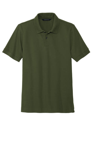 Mercer+Mettle Stretch Heavyweight Pique Polo (Townsend Green)