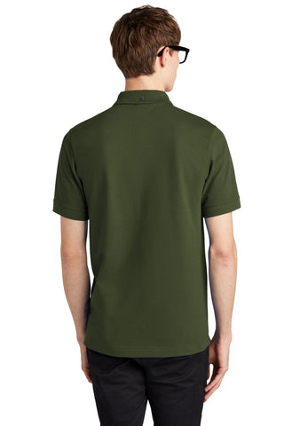 Mercer+Mettle Stretch Heavyweight Pique Polo (Townsend Green)