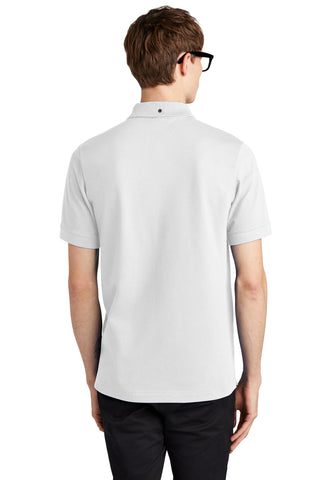 Mercer+Mettle Stretch Heavyweight Pique Polo (White)