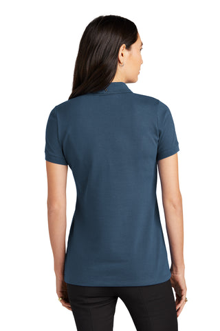 Mercer+Mettle Women's Stretch Heavyweight Pique Polo (Insignia Blue)