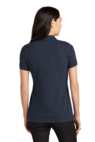 Mercer+Mettle Women's Stretch Heavyweight Pique Polo (Night Navy)