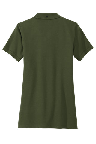 Mercer+Mettle Women's Stretch Heavyweight Pique Polo (Townsend Green)