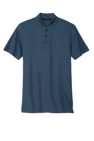 Mercer+Mettle Stretch Pique Henley (Insignia Blue)