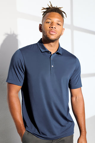 Mercer+Mettle Stretch Jersey Polo (Terracotta)