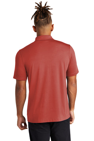 Mercer+Mettle Stretch Jersey Polo (Terracotta)