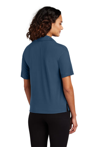 Mercer+Mettle Women's Stretch Jersey Polo (Insignia Blue)