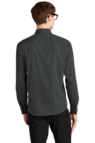 Mercer+Mettle Long Sleeve Stretch Woven Shirt (Anchor Grey)