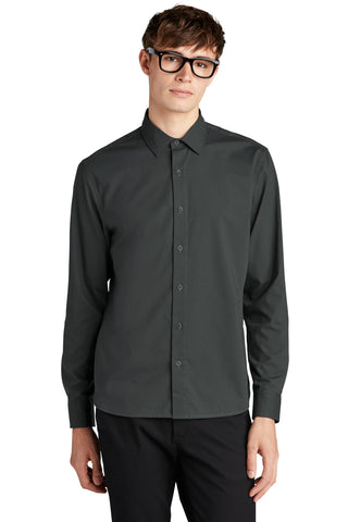Mercer+Mettle Long Sleeve Stretch Woven Shirt (Anchor Grey)
