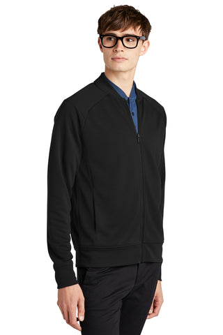 Mercer+Mettle Double-Knit Bomber (Deep Black)