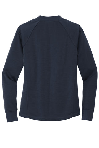 Mercer+Mettle Women's Double-Knit Bomber (Night Navy)