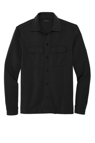 Mercer+Mettle Double-Knit Snap Front Jacket (Deep Black)