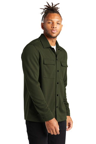 Mercer+Mettle Double-Knit Snap Front Jacket (Townsend Green)