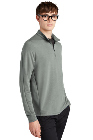 Mercer+Mettle Stretch 1/4-Zip Pullover (Gusty Grey)