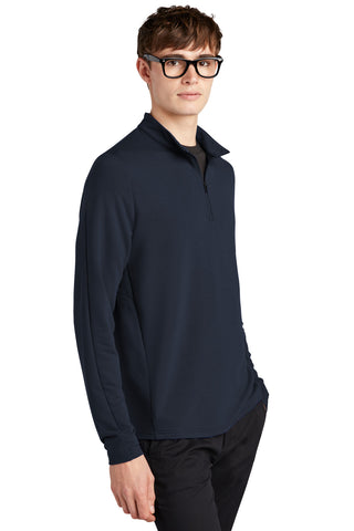 Mercer+Mettle Stretch 1/4-Zip Pullover (Night Navy)