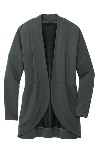 Mercer+Mettle Women's Stretch Open-Front Cardigan (Anchor Grey)