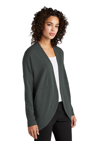 Mercer+Mettle Women's Stretch Open-Front Cardigan (Anchor Grey)