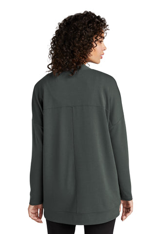 Mercer+Mettle Women's Stretch Open-Front Cardigan (Anchor Grey)