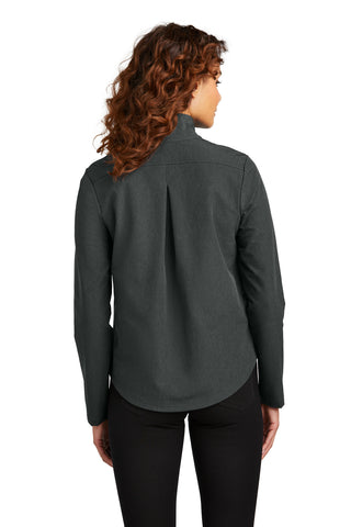 Mercer+Mettle Women's Stretch Soft Shell Jacket (Anchor Grey Heather)