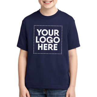 Jerzees Youth Dri-Power 50/50 Cotton/Poly T-Shirt (Navy)