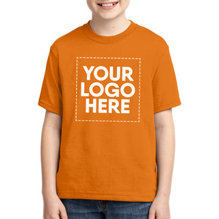 Jerzees Youth Dri-Power 50/50 Cotton/Poly T-Shirt (Tennessee Orange)