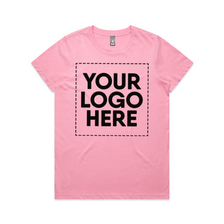 AS Colour Womens Maple Tee (Bubblegum)