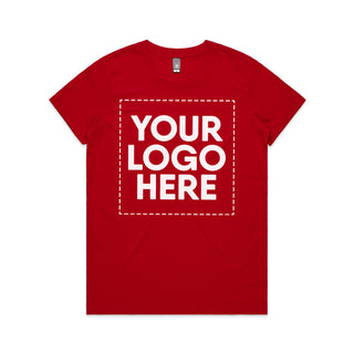 AS Colour Womens Maple Tee (Red)