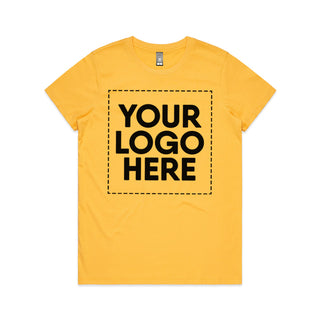 AS Colour Womens Maple Tee (Yellow)