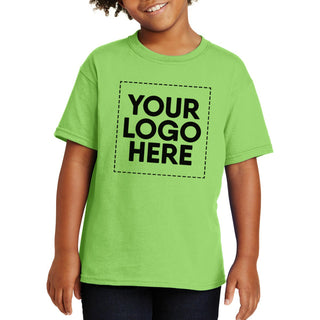 Gildan Youth Heavy Cotton 100% Cotton T-Shirt (Lime)