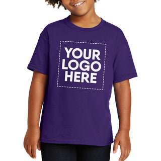 Gildan Youth Heavy Cotton 100% Cotton T-Shirt (Purple)